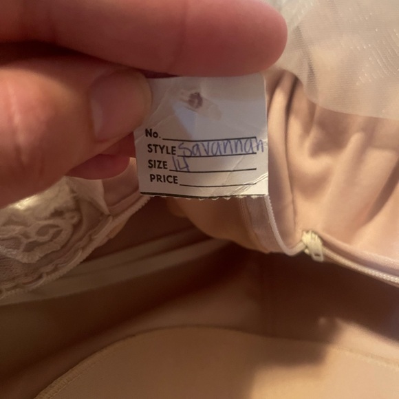 Elegant Lace Wedding Dress - Picture 8 of 9